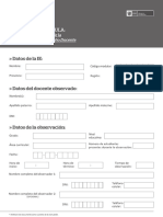 Ficha de Observación de Aula PDF