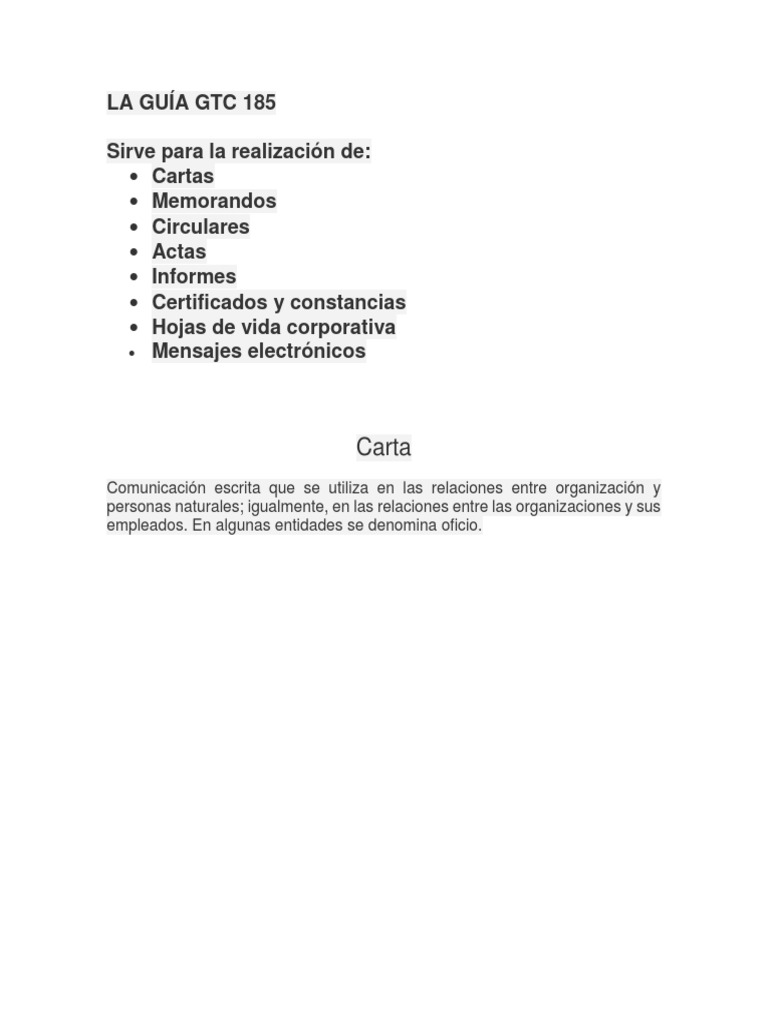 Norma Icontec NTC 185 | PDF