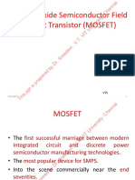 Metal Oxide Semiconductor Field Effect Transistor (MOSFET)