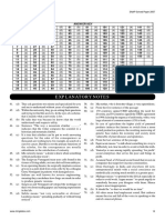Explanatory Notes: SNAP-Solved Paper 2007