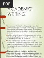 Academic Writing