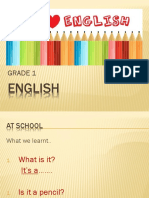 English For Grade 1