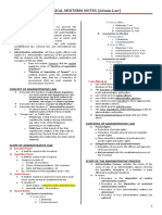 Admin Law Midterm Outline WMSU