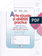 Arte Vizuale Si Abilitati Practice Cls 2 Caiet - Cristina Rizea (Editie Revizuita Si Completata) PDF