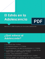 El Estrés en La Adolescencia