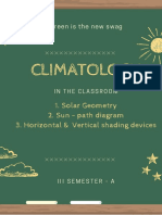 Green Is The New Swag: Climatology