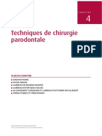 Techniques de Chirurgie Parodonale PDF