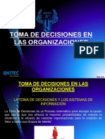 Toma de Decisiones en Las Organizaciones