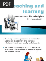 Teaching and Learning