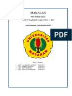 MAKALAH Agama Islam Hadis Sebagai Sumber Ajaran Islam Ke 2