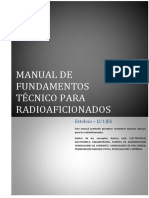Manual de Fundamentos Técnico Para Radioaficionados
