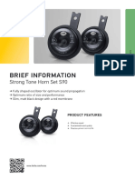 Brief Information: Strong Tone Horn Set S90