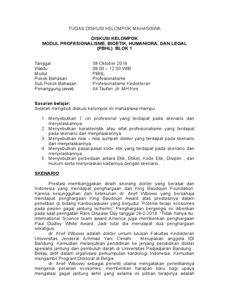 Sebutkan Dan Jelaskan Ciri Ciri Profesionalisme - Ini Cirinya