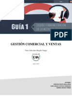 Vidal, Rueda, Castillo Gestion Comercial & de Ventas Guía No 1