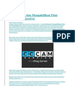 Cara Setting Dan Mengaktifkan Fitur CCCam Di Receiver