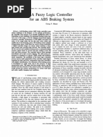 Fuzzy Logic: For An ABS Braking System