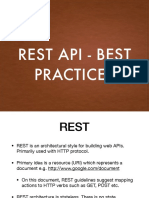 Rest API Best Practices