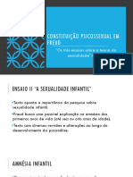 Constituição Psicossexual em Freud