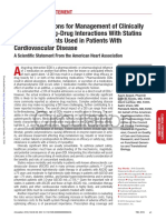 Statin Interactions PDF