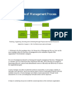 Perspective of Management Process: Adapted From: Douglas, M., 1996, The Effective Nurse Leader and Manager