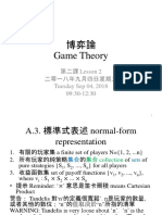 Game Theory Lesson 2 Notes