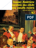 Isaac Asimov-Puzzles Au Club Des Veufs Noirs-Editions 10 - 18 (1999) PDF