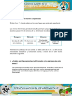 Alimentación Nutritiva y Equilibrada