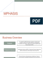 MPHASIS Business Overview