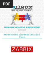 5-Slides Monitoramento Distribuído via Zabbix Proxy