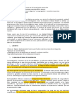 Definir Un Tema - Argumentar M.A. Marin. Subrayado