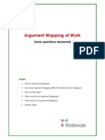 Argument Mapping at Work: Some Questions Answered