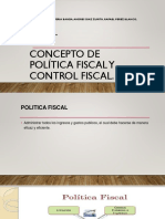 Diapositiva de Control Fiscal (Finanzas Publicas)