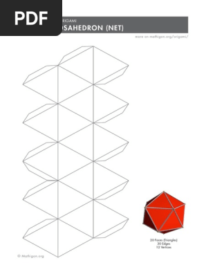 Icosahedron Net