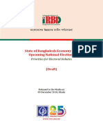 IRBD Paper State of Bangladesh Economy and Upcoming National Elections