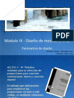 Módulo 9 - Diseño (Pt. 1 Parametros) Julio 2019 PDF