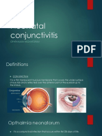Neonatal Conjunctivitis