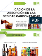 ABSORCIÓN EN LAS BEBIDAS CARBONATADAS