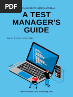 A Test Managers Guide - Back To The Basics