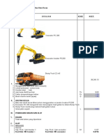 Analisa Produktivitas Alat