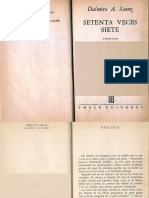 Saenz Dalmiro Setenta Veces Siete 1957 PDF