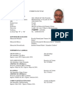 Curriculum Vitae Actual 2019