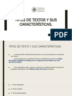 Tipos de Texto