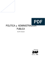 Politica y Administracion Publica Karl Durth PDF