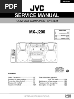 MX-J200 Service Manual