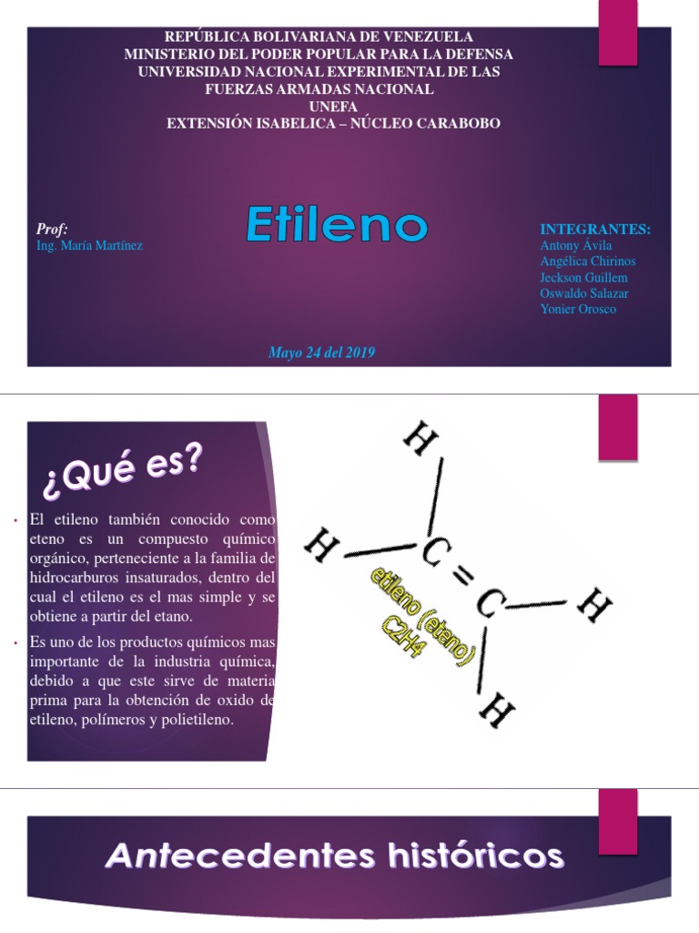 Etileno | PDF | Etileno | Catálisis