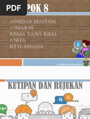 Ppt Kutipan Dan Rujukan