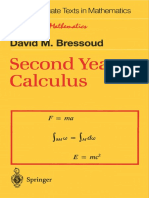 (Undergraduate Texts in Mathematics - Readings in Mathematics) David M. Bressoud - Second Year Calculus - From Celestial Mechanics To Special Relativity