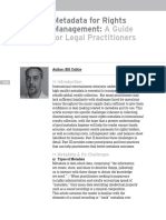 Metadata For Rights Management
