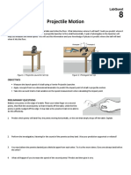  Projectile Motion Prelab