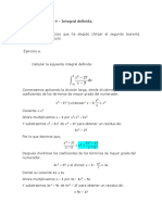 Ejercicios A - 04 Integrales